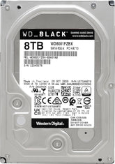 WD BLACK GAMING WD8002FZWX 8TB 3.5" 7200RPM 128MB Cache SATA HDD